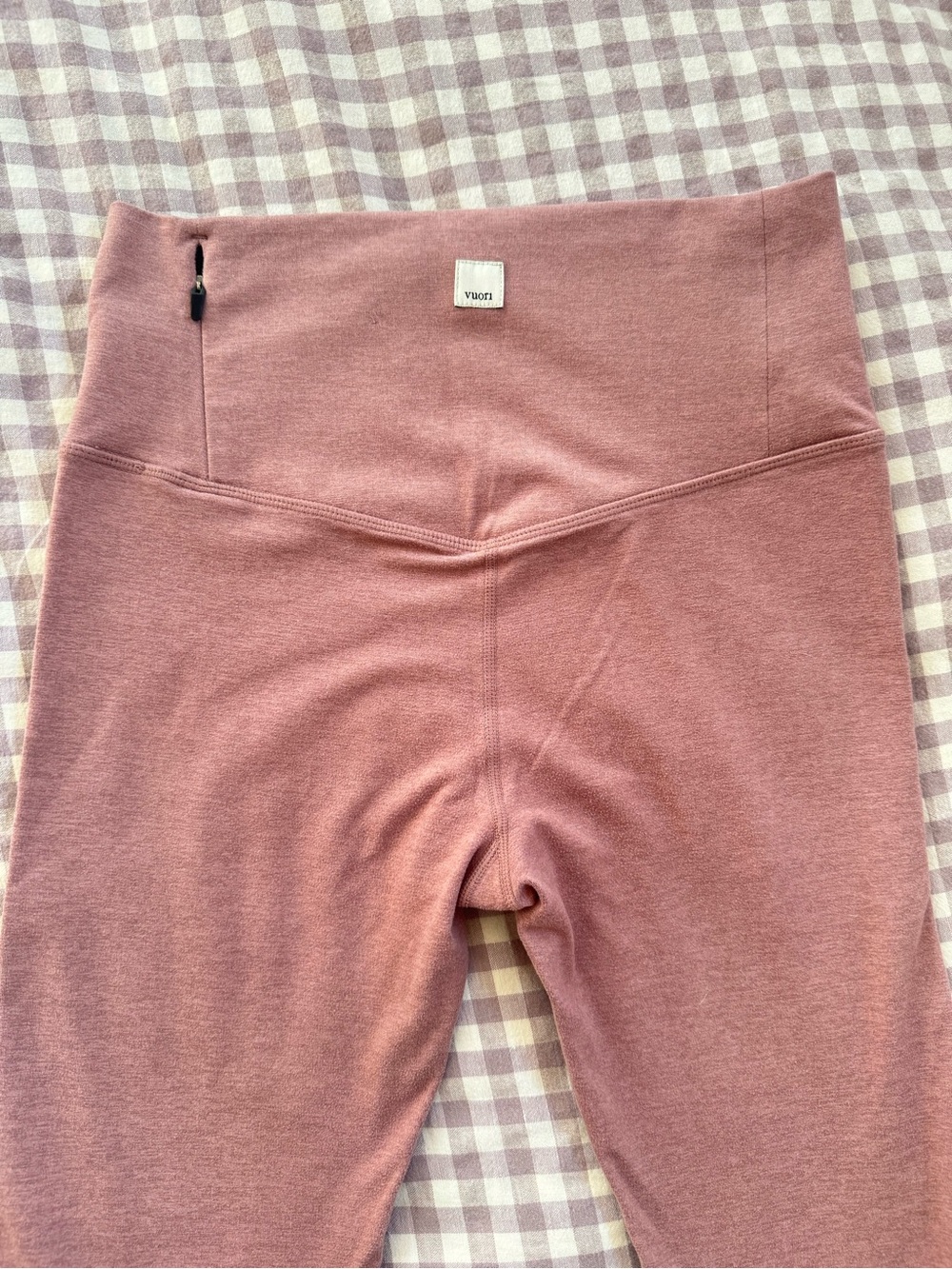 Vuori High-Rise Dusty Rose Leggings